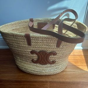 Celine Straw Bag